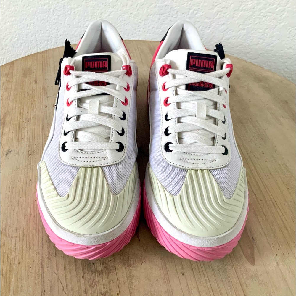 Karl Lagerfeld, Puma Collab Sneakers, Sz 10 - Picture 2 of 12